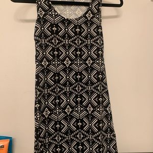 Forever 21 black and white dress